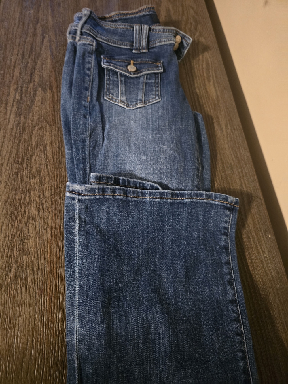 Aeropostale Women's Dark Blue Flare Jeans
